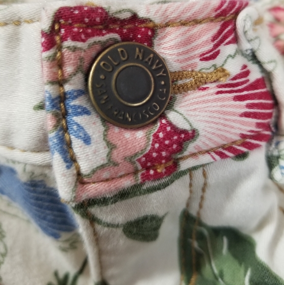 Vintage Style Floral Pant 12-18 M - Picture 3 of 6